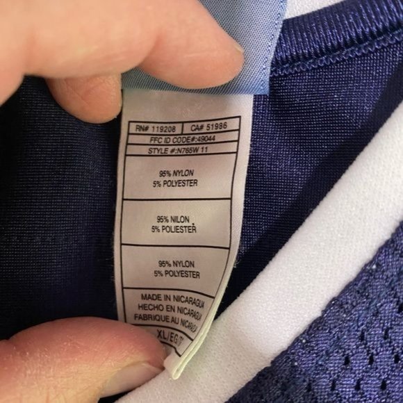 San Diego Charges Mathews 24 ladies field jersey NFL blue yellow size XL - Picture 9 of 13